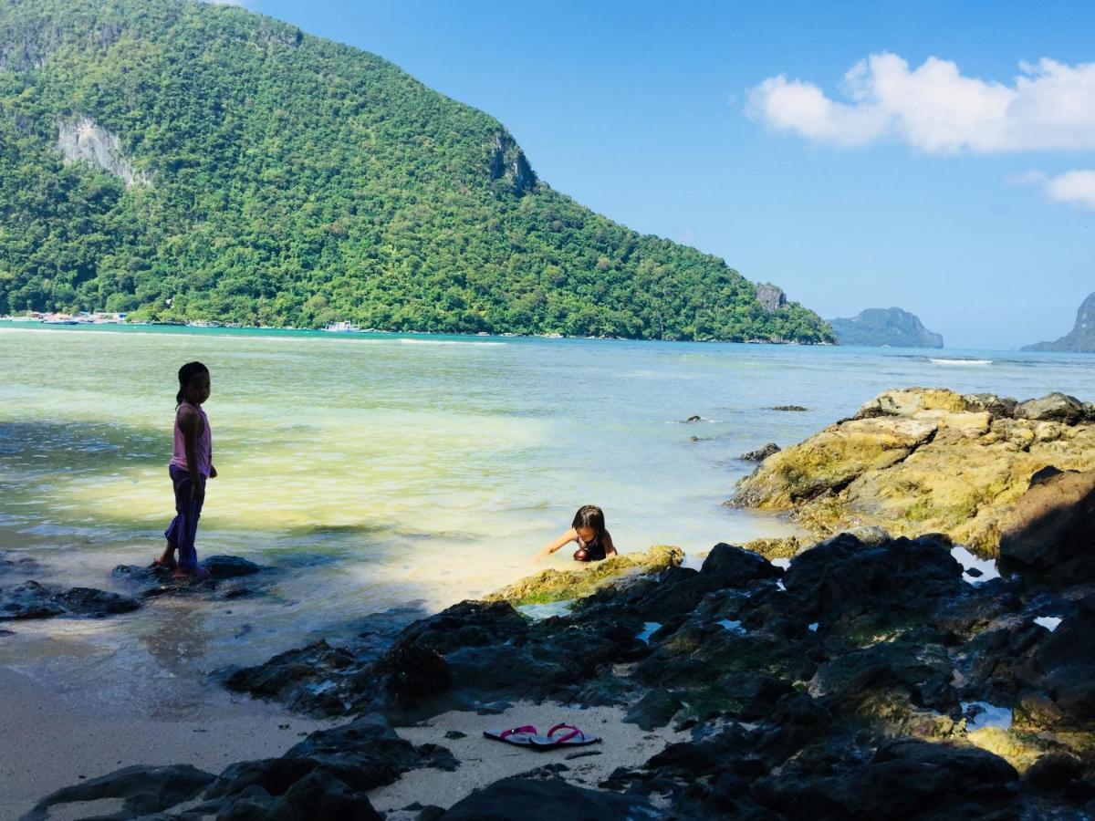 Camp Talusi Hilltop Overlooking El Nido Exterior foto