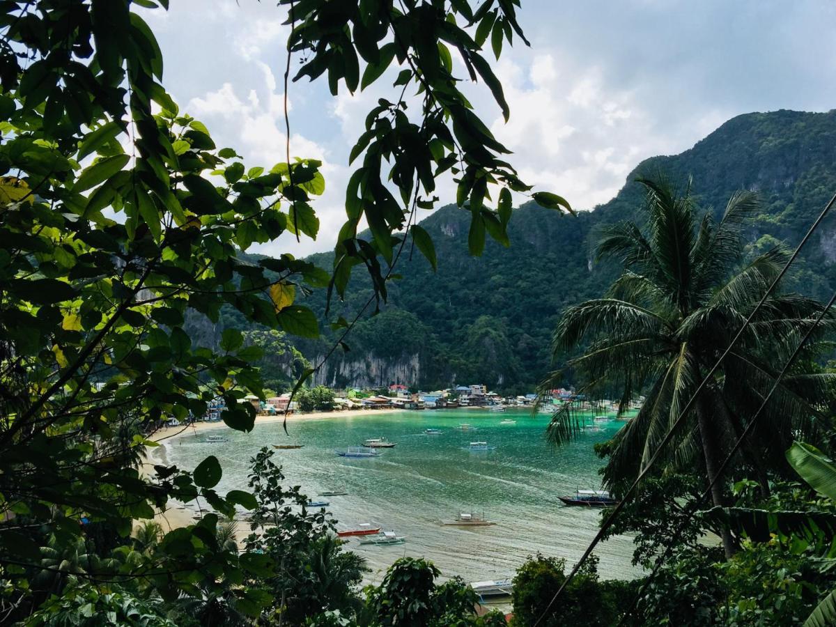 Camp Talusi Hilltop Overlooking El Nido Exterior foto